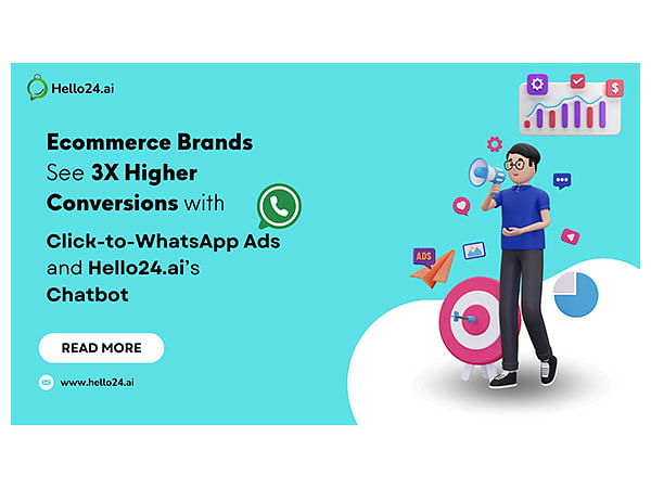 Ecommerce Brands See 3X Higher Conversions with Click-to-WhatsApp Ads and Hello24.ai's Chatbot