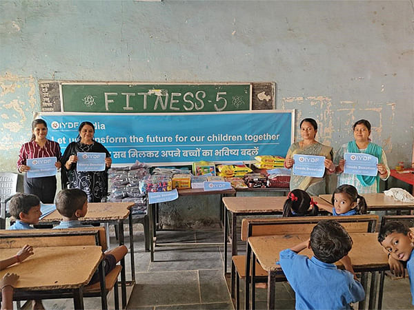 IYDF and Fitness 5 Raipur Bring Care and Hope to Children at Bhatagaon Primary School