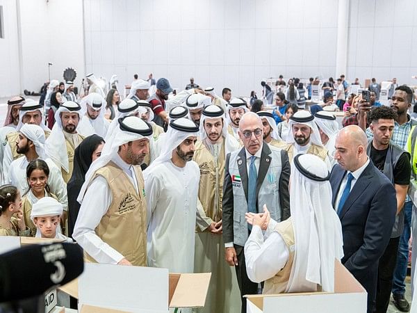 With participation of 3,000 volunteers at Expo Sharjah, 'UAE stands with Lebanon' campaign collects 250 tonnes of relief aid