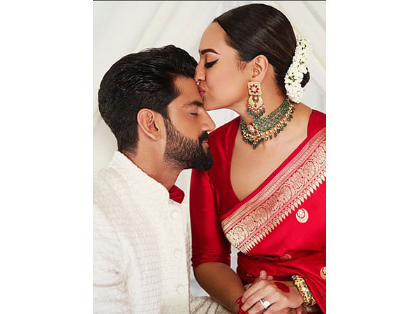 Sonakshi Sinha celebrates her first Karwa Chauth, husband Zaheer Iqbal, too, fasted