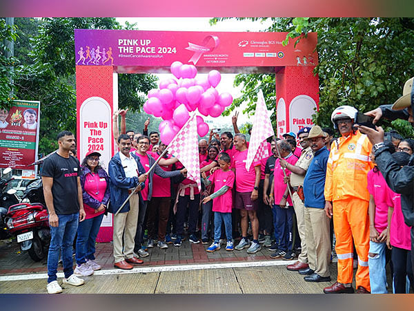 Gleneagles BGS Hospital's 'Pink Wave' Marks 9 Years: Over 1,000 Join 'Pink Up the Pace 2024' for Breast Cancer Awareness Despite Heavy Rain