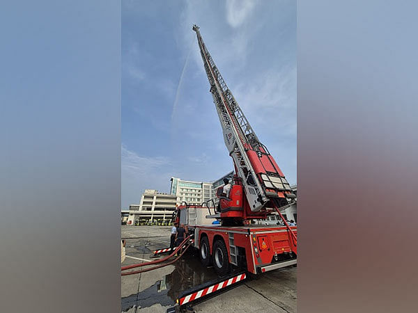 Vasai Virar Municipal Corporation Enhances Firefighting Capabilities with MAGIRUS 64 Meter Turntable Ladder