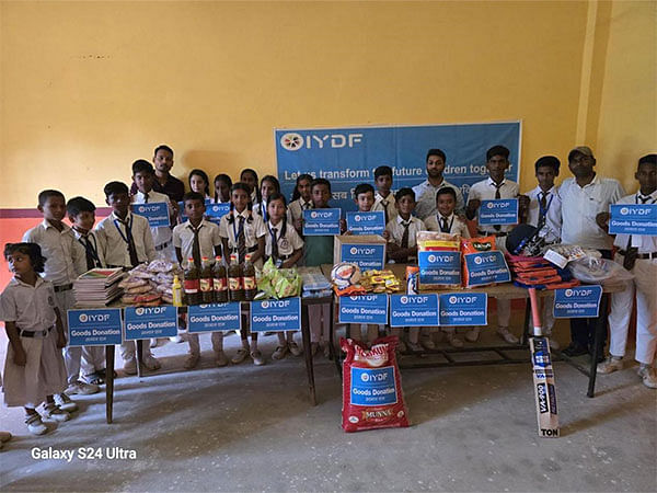 IYDF and Golu Dress Bring Hope and Support to Children at Residential Gyan Ganga Public School in Bihar