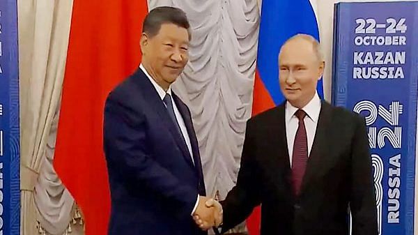 Xi Jinping, Putin hold bilateral meet on BRICS Summit sidelines