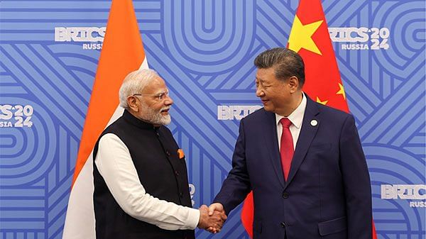 Maintaining peace and stability on border should remain our priority, PM Modi tells Chinese President