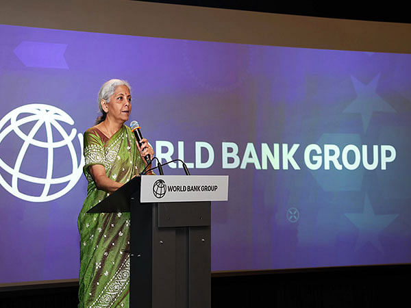 FM Nirmala Sitharaman engages with bank-fund staff India club members at Washington DC event