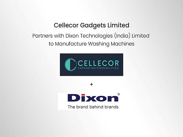 Cellecor Gadgets Limited partners with Dixon Technologies (India) Limited to Manufacture Washing Machines