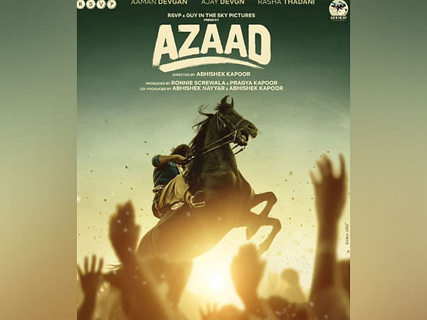 Ajay Devgn unveils title of upcoming film 'Azaad,' debut of Aaman Devgan and Rasha Thadani