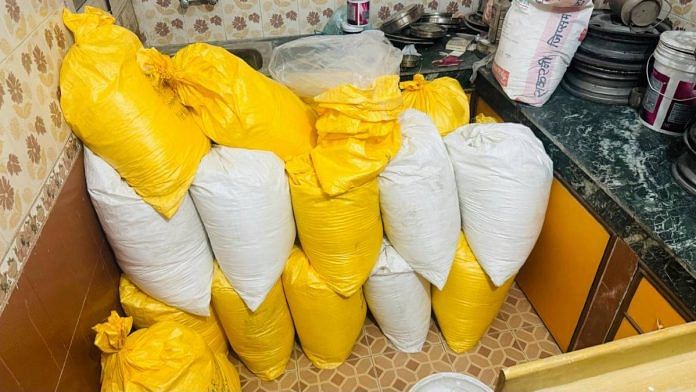 The 562 kg of cocaine seized by the Delhi Police earlier this month | By special arrangement