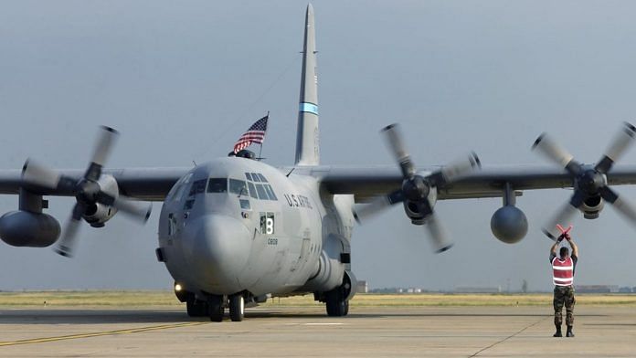 File photo of a US Air Force C-130 Hercules | Representational image | picryl