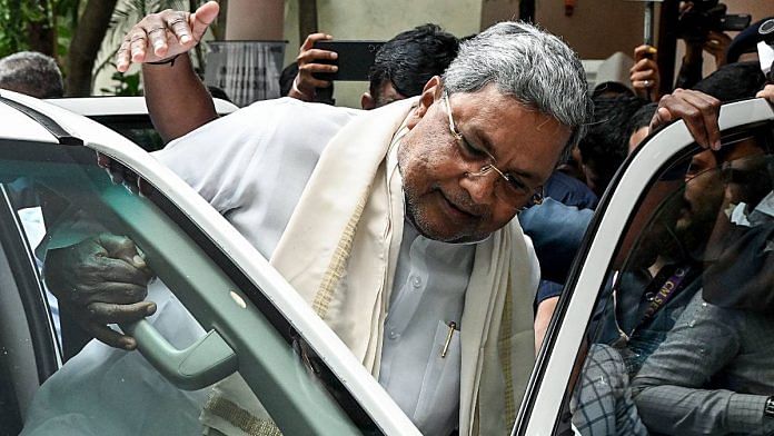 Karnataka Chief Minister Siddaramaiah in Bengaluru last month | Photo: ANI