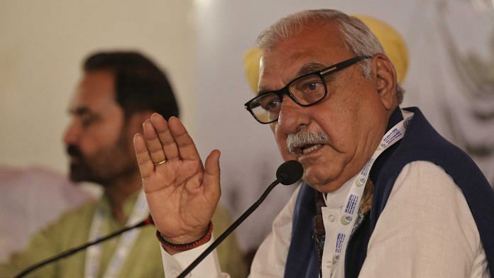 File photo of former Haryana Chief Minister and Congress leader Bhupinder Singh Hooda | Photo: Suraj Singh Bisht | ThePrint