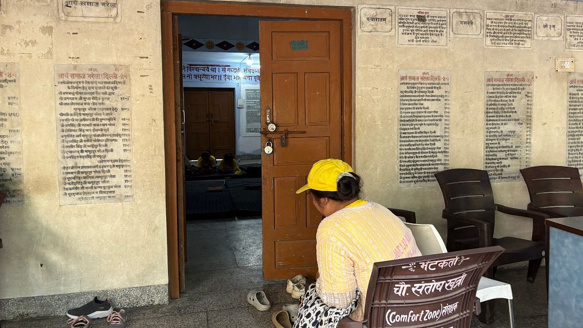 Around 35 people are detained at the Arya Samaj Mandir | Bismee Taskin | ThePrint 