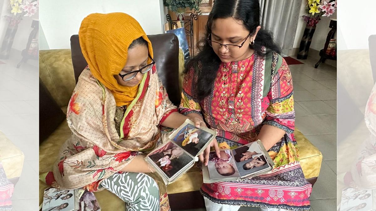 Farhan Faiyazz’s aunt Farzana Moonmoon and cousin Myreen | Ananya Bhardwaj | ThePrint