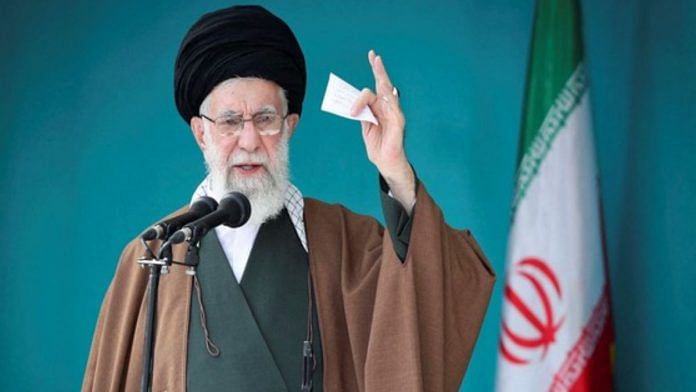 Representational image | Iran’s supreme leader, Ayatollah Ali Khamenei | Photo credit: Reuters