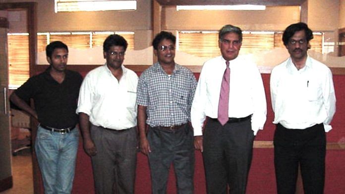 Ratan Tata with IISc professors who founded Strand | History of the Now