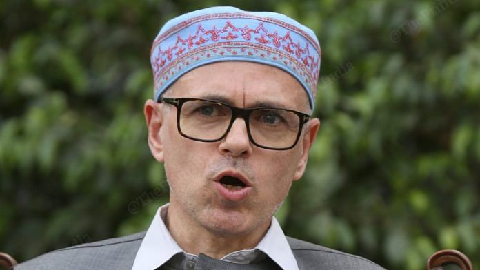 File photo of Omar Abdullah | Suraj Singh Bisht | ThePrint