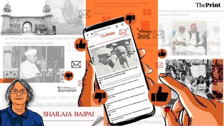 ThePrint opinion articles get a flood of readers feedback. Remember, ‘views are personal’