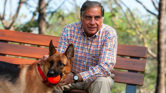 Ratan Tata with his dog, Tito | Fawzan Husain