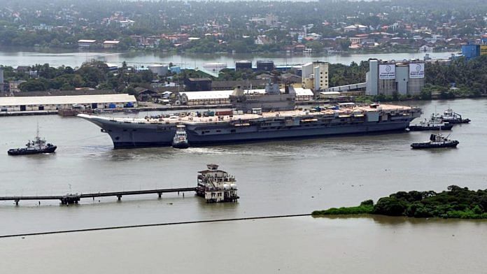 Representative image of Cochin Shipyard Limited in Kochi Monday | Photo: ANI