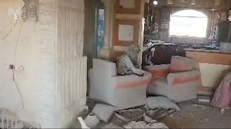 Hamas leader Sinwar threw stick at drone as he lay dying, according to Israel video