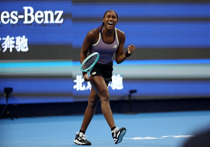 TennisGauff fights back to beat Badosa in China Open to set up final