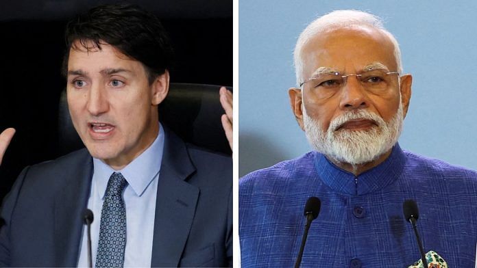 Canadian PM Justin Trudeau & Indian PM Narendra Modi | ANI