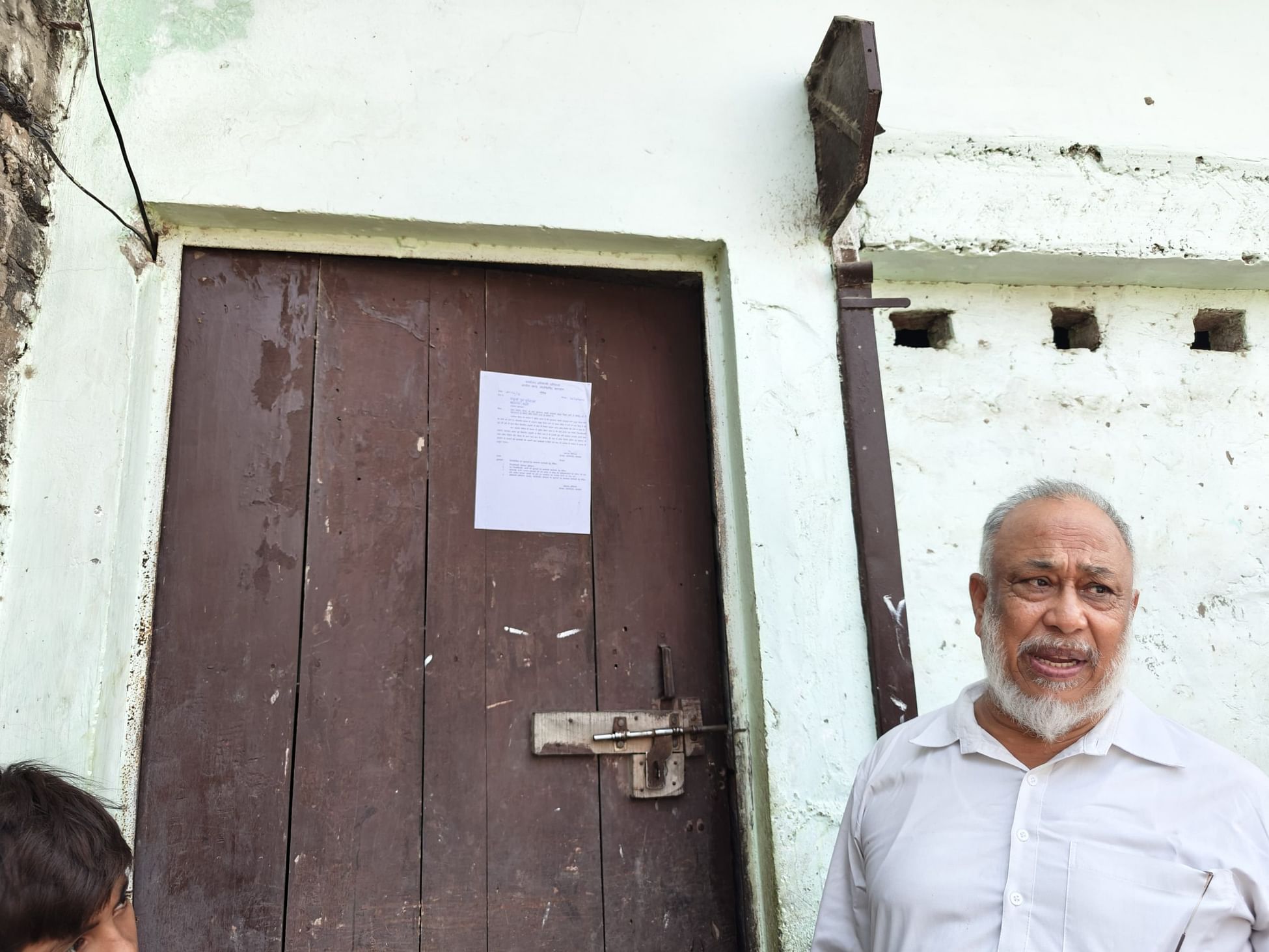 Masood Ahmed, 61, is another resident who has been served the anti-encroachment notice | Mayank Kumar | ThePrint
