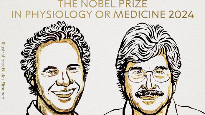 US biologists Victor R. Ambros & Gary Bruce Ruvkun received the 2024 Nobel Prize in Physiology or Medicine on Monday, October 7. | Nobel Prize Organisation