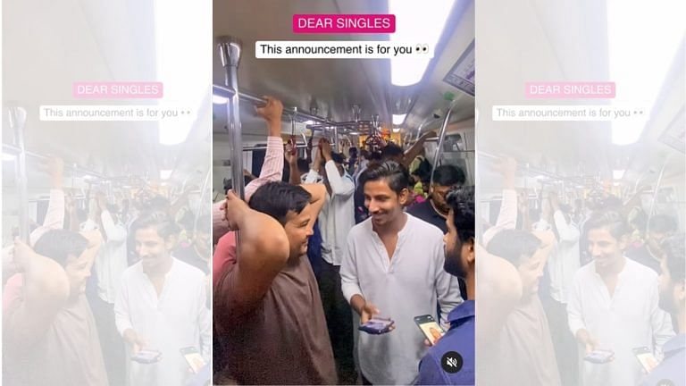 You can’t escape Jeevansathi. Delhi Metro is playing matchmaker this wedding season