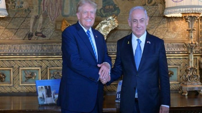 Israeli PM Benjamin Netanyahu and former US President Donald Trump (Photo credit: X @netanyahu)