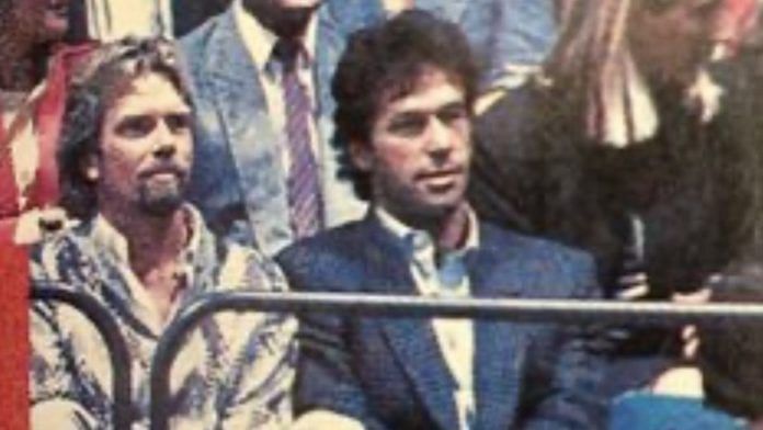 Richard Branson also shared a picture with Imran Khan in which both can be seen sitting together in a stadium | Richard Branson, X