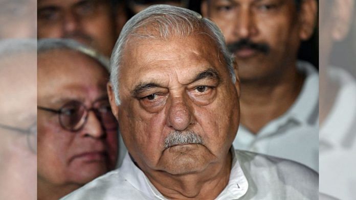 Former Haryana CM Bhupinder Singh Hooda | ANI file photo