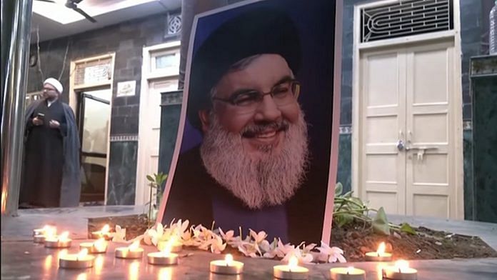 Nasrallah condolence meeting in Delhi