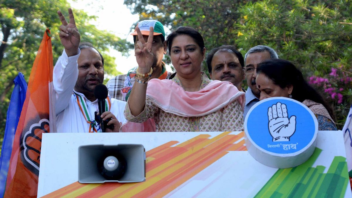 Priya Dutt’s emerging from her political hibernation & Congress wants her to contest Maharashtra polls