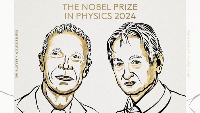 John Joseph Hopfield and Geoffrey Hinton were awarded the 2024 Nobel Prize in Physics Tuesday, 8 October | X/@NobelPrize