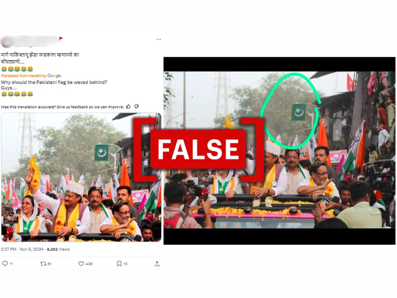 Screenshots of the viral social media posts. (Source: X/Instagram/Modified by Logically Facts)