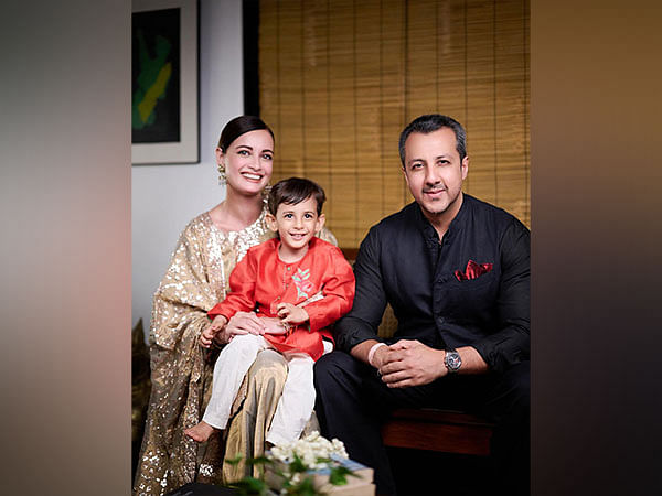 Dia Mirza drops adorable family pictures from their Diwali celebration