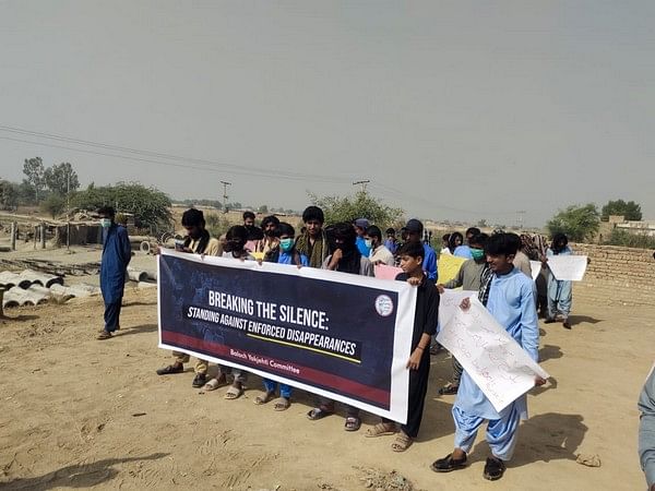 Nasirabad: BYC holds demonstrations against enforced disappearances by Pakistan's forces