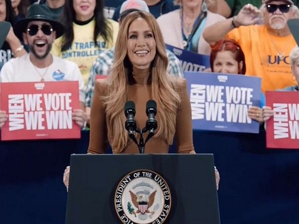 Jennifer Lopez calls for unity backing Kamala Harris at Las Vegas rally, criticises Trump