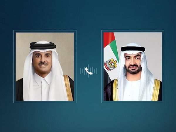 UAE President and Emir of Qatar discuss bilateral relations and regional developments