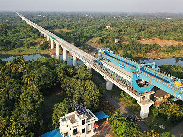 All nine river bridges completed between Vapi and Surat for Mumbai-Ahmedabad Bullet Train Corridor