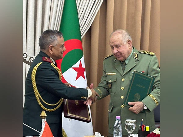 CDS General Anil Chauhan concludes his four day visit to Algeria