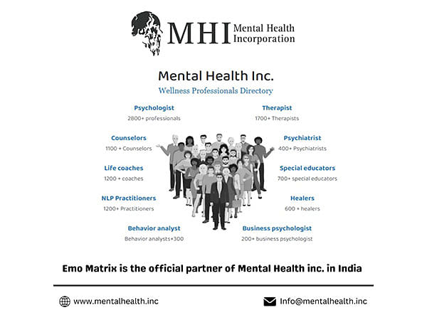 Mental Health Inc. Enters Indian Market Through Exclusive Partnership with Emo Matrix