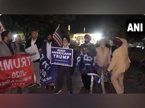 'Sikh Americans for Trump' celebrate Republican victory in Washington DC