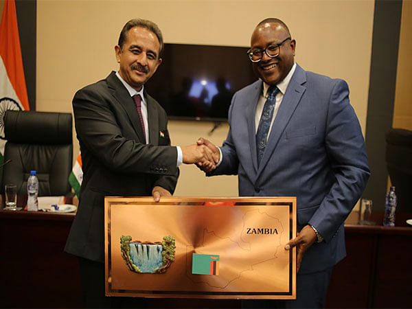 MoS External Affairs Kirti Vardhan Singh co-chairs 6th session of India-Zambia Joint Permanent Commission