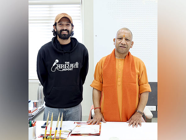 'The Sabarmati Report' actor Vikrant Massey meets UP CM Yogi Adityanath in Lucknow