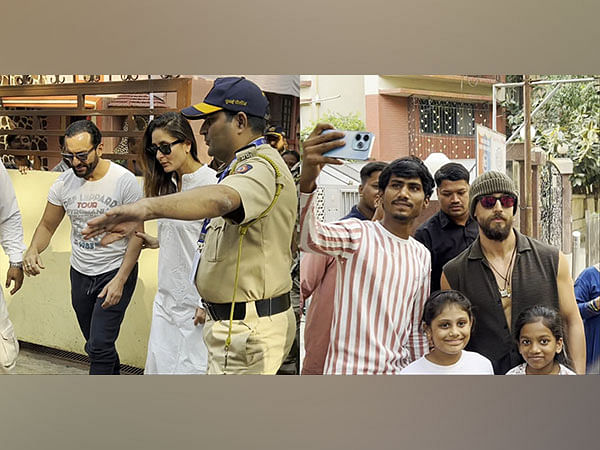 Kareena Kapoor, Saif Ali Khan, Tiger Shroff cast their vote for Maharashtra Assembly elections  