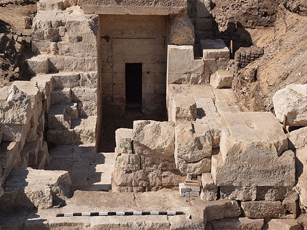 Remains of a Ptolemaic temple uncovered in Sohag