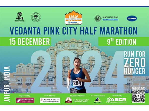 Vedanta Pink City Half Marathon Is Back On 15 December 2024 With - Runforzerohunger